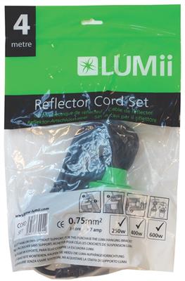 LUMii Cord Set with 4m Cord - Box of 12