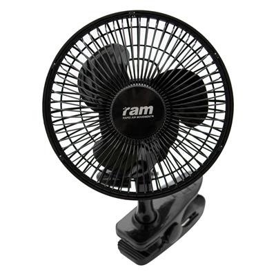 RAM 150mm Clip On Fan (6") - 15W